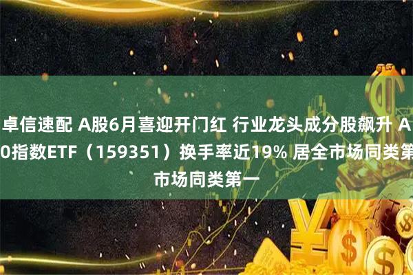 卓信速配 A股6月喜迎开门红 行业龙头成分股飙升 A500指数ETF（159351）换手率近19% 居全市场同类第一