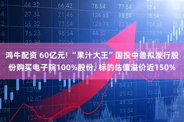 鸿牛配资 60亿元! “果汁大王”国投中鲁拟发行股份购买电子院100%股份, 标的估值溢价近150%